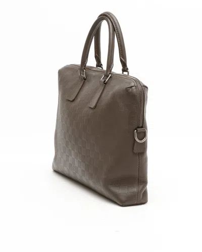 Pre-owned Louis Vuitton Damier Infini Jules Business Bag