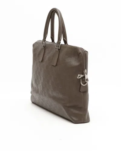 Pre-owned Louis Vuitton Damier Infini Jules Business Bag