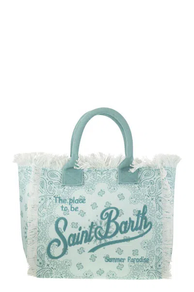 Mc2 Saint Barth Vanity - Canvas Bag With Bandana Print