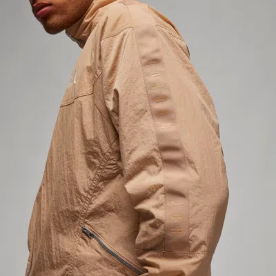 Air Jordan Essentials Warm-up Jacket 'hemp' In Neutral