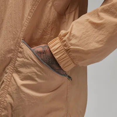 Air Jordan Essentials Warm-up Jacket 'hemp' In Neutral