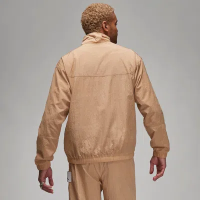 Air Jordan Essentials Warm-up Jacket 'hemp' In Neutral