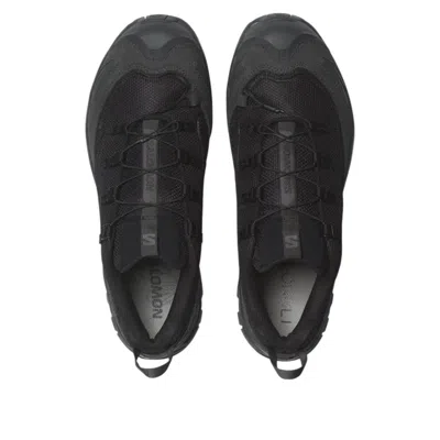 Salomon On Running White Mesh Cloud 6 Sneakers In Black