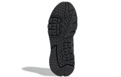 Adidas Originals (gs) Adidas Nite Jogger J 'carbon' In Black