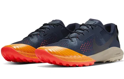 Nike Air Zoom Terra Kiger 5 'obsidian Laser Crimson' In Blue