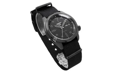 Seiko No. 5 Series Automatic Mechanical Waterproof Watch 'black'