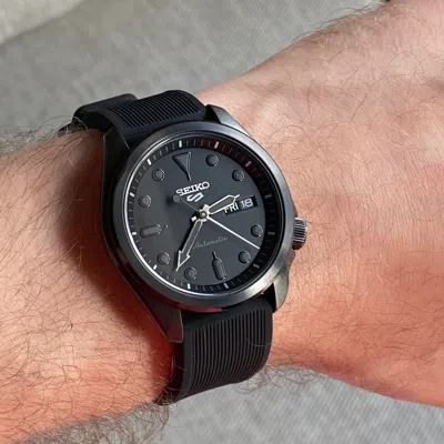 Seiko No. 5 Series Automatic Mechanical Waterproof Watch 'black'