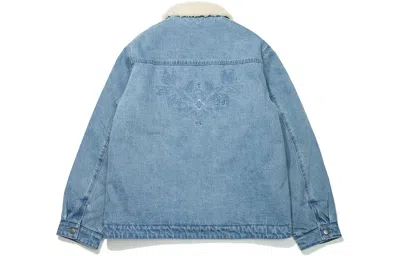 Li-ning Rijindoujin Embroidered Denim Jacket 'denim Blue'