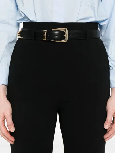 Max Mara Black Pants In Black