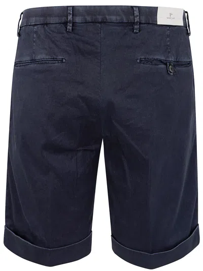 Michael Coal Pleated Cuffed Shorts
