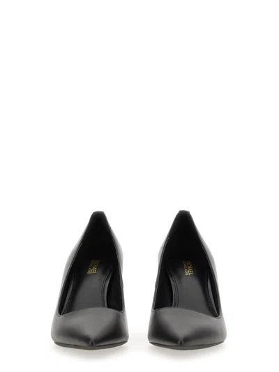 Michael Michael Kors Dorothy Womens Leather Pointed Toe Dress Heels