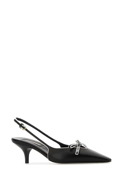 Miu Miu Women's Leather Decolletã¨ Pumps