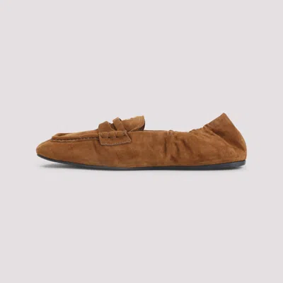 Miu Miu Mocassins En Cuir Suédé