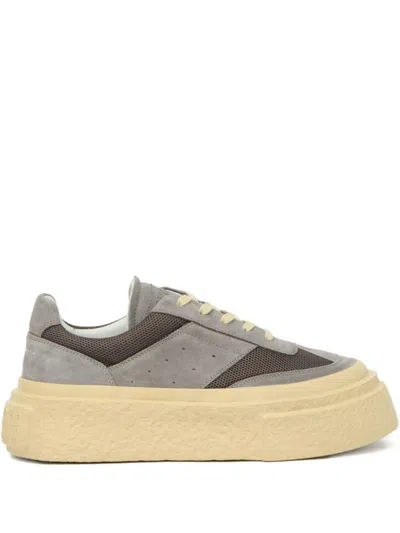 Mm6 Maison Margiela Gray Platform Sneakers