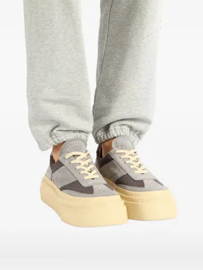 Mm6 Maison Margiela Gray Platform Sneakers