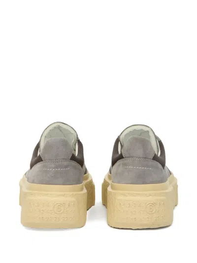 Mm6 Maison Margiela Gray Platform Sneakers