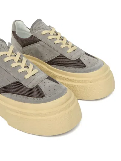 Mm6 Maison Margiela Gray Platform Sneakers