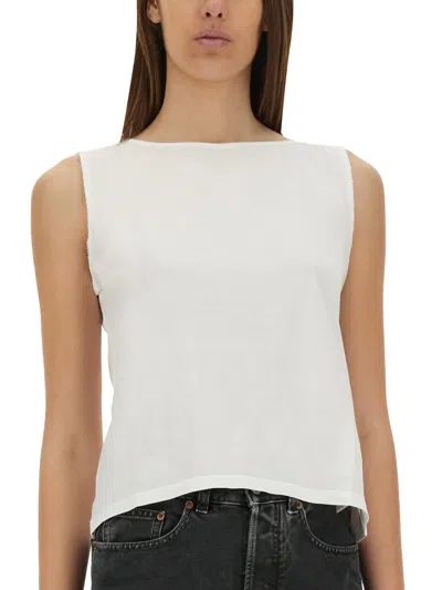 Mm6 Maison Margiela Cotton Tank Top