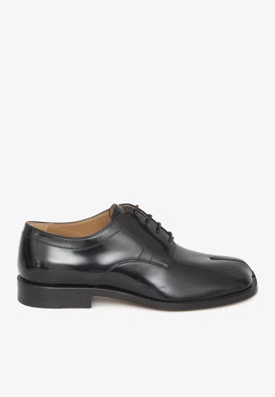 Maison Margiela Tabi Brushed Leather Lace-up Shoes