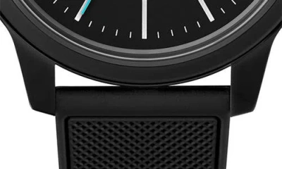 Lacoste 12.12 Chronograph Silicone Strap Watch, 44mm