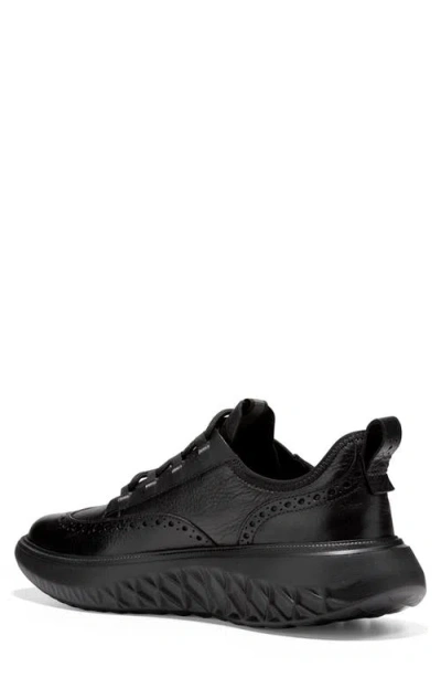 Cole Haan Zerogrand Wfa Wingtip In Black