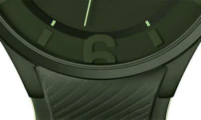 Lacoste Men's Ollie Green Silicone Strap Watch 44mm