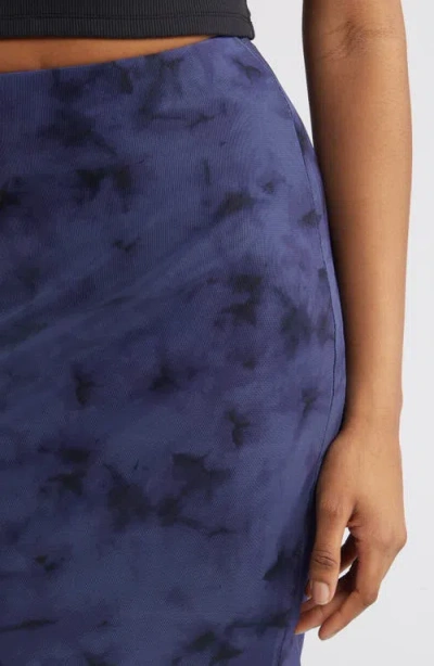 Bp. Printed Mesh Maxi Skirt