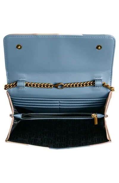 Kurt Geiger London Soho Stripe Leather Chain Wallet