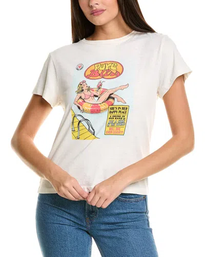 Re/done Pure Bliss Classic T-shirt In White