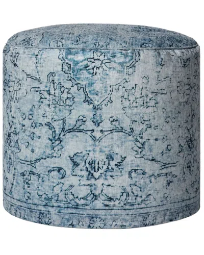 Loloi Pouf In Blue