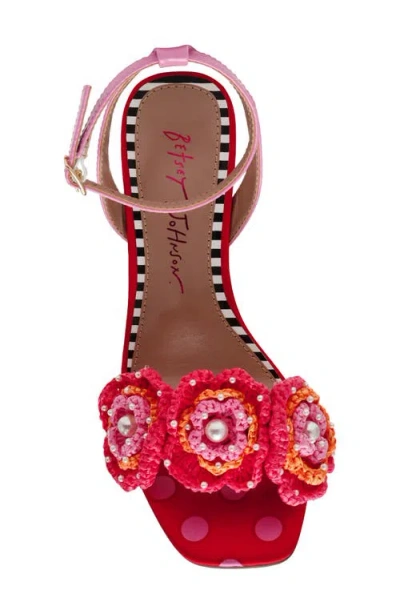 Betsey Johnson Ainsleyy Ankle Strap Sandal