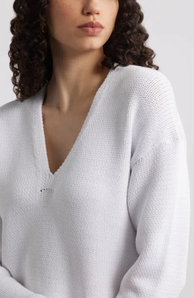 Nordstrom Chunky Cotton Blend Sweater