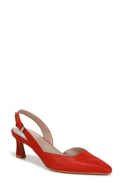Naturalizer Tansy Womens Faux Suede Slip On Slingback Heels