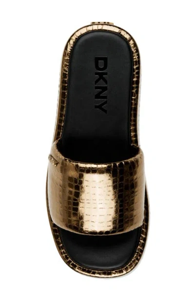 Dkny Lachine Platform Slide Sandal