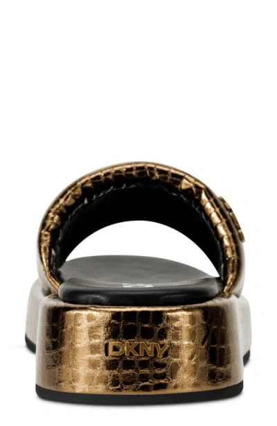 Dkny Lachine Platform Slide Sandal