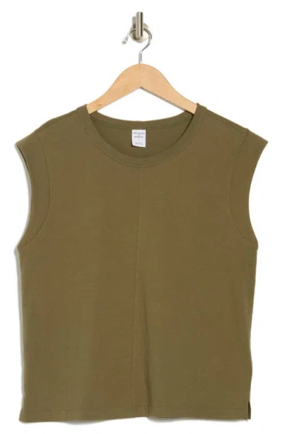 Melrose And Market Cotton Muscle Tank