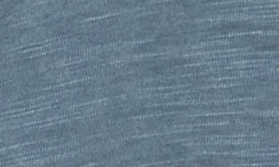 Caslon ® Roll Sleeve Knit Button-up Shirt In Blue