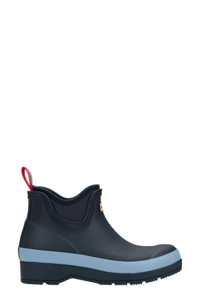 Hunter Waterproof Chelsea Rain Boot In Blue