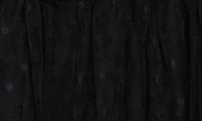 Nsr Tiered Dot Lace Dress