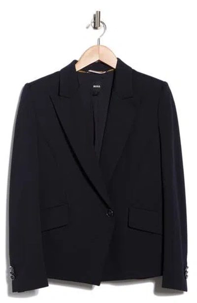 Hugo Boss Boss Jarinara Blazer In Black