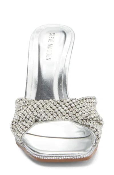 Steve Madden Mvp Rhinestone Twist Stiletto Sandal