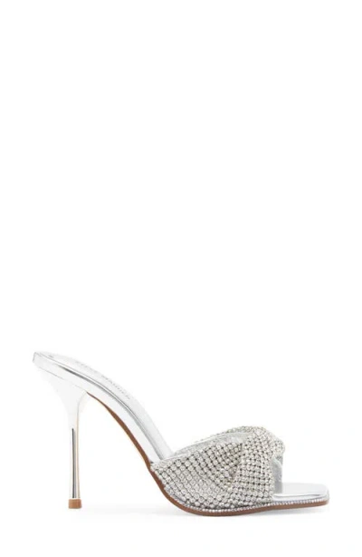 Steve Madden Mvp Rhinestone Twist Stiletto Sandal