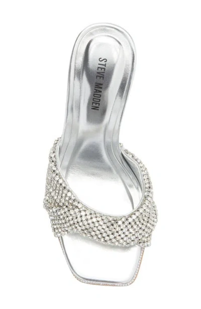 Steve Madden Mvp Rhinestone Twist Stiletto Sandal