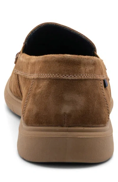 Ara Lagrange Moc Toe Loafer In Brown