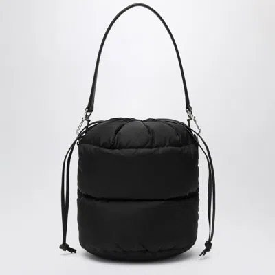 Moncler Caradoc Padded Bucket Bag In Black