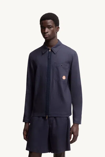 Moncler Genius Gilga Farm By Donald Glover Shirt In Blue