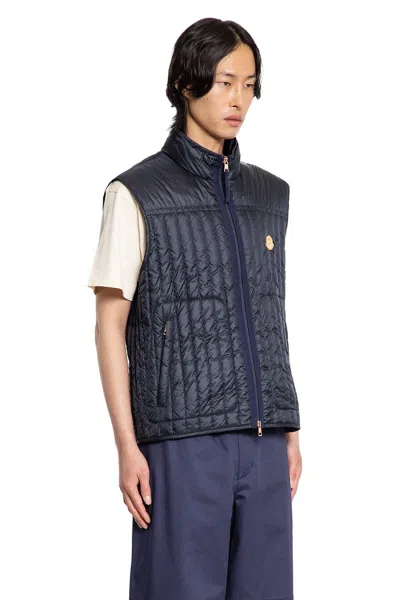 Moncler Genius Moncler X Gilga Farm Tangerine Down Vest In Blue