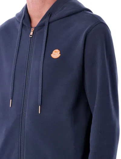 Moncler Genius Blue Moncler X Gilga Farm Zip-up Hoodie In Blue