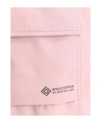 Moncler Grenoble Pink Polyester Clothing Shorts In Pink