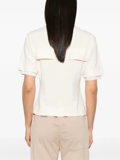 Moncler Grenoble Women Cotton T-shirt In Pink